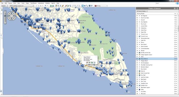 Aruba GPS Map for Garmin | GPSTravelMaps.com